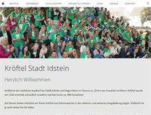 Tablet Screenshot of kroeftel.de